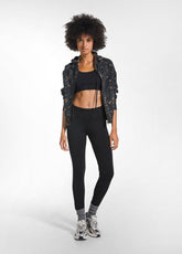 LEGGINGS AUS STRETCH-JERSEY MIT LOGO - SCHWARZ - DEHA ESSENTIALS | DEHA