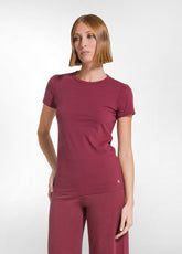 ORGANIC COTTON T-SHIRT - RED - Tops & T-Shirts | DEHA