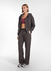 SWEATHOSE AUS BAUMWOLL-STRETCH - BRAUN - Jogginghose | DEHA