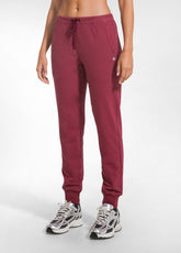 RED STRETCH COTTON HOODIE AND JOGGER TRACKSUIT - | DEHA