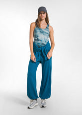 CANOTTA IN MICROFIBRA CON STAMPA ALLOVER OTHER - Activewear | DEHA