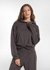 FELPA IN MORBIDO COTONE MARRONE - Activewear | DEHA