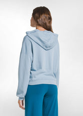 FELPA IN MORBIDO COTONE BLU - FOGGY LIGHT BLUE | DEHA