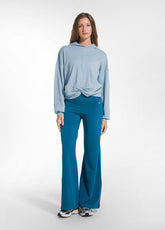 FELPA IN MORBIDO COTONE BLU - FOGGY LIGHT BLUE | DEHA