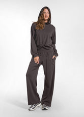 PANTALONE IN MORBIDO COTONE MARRONE - Activewear | DEHA