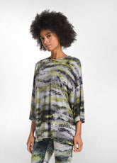 T-SHIRT OVERSIZE ALLOVER IN VISCOSA OTHER - Activewear | DEHA