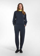 BLACK MODAL CREWNECK SWEATSHIRT AND JOGGER SET - Comfort Sets & Tracksuits | DEHA