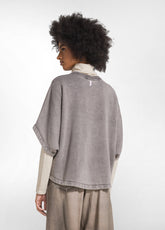 COMFORT CAPE AND TROUSERS SET IN MARBLED ORGANIC COTTON OTHER - | DEHA