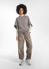 CAPPA IN COTONE ORGANICO MARMORIZZATO OTHER - Felpe e Maglie | DEHA
