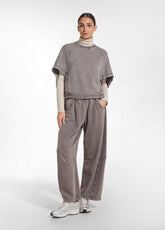 COMFORT CAPE AND TROUSERS SET IN MARBLED ORGANIC COTTON OTHER - | DEHA