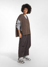 RUNDHALS-SWEATSHIRT AUS BIO-BAUMWOLLE - GRAU - DEHA ESSENTIALS | DEHA