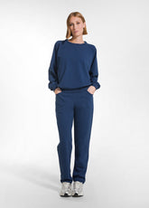 FELPA GIROCOLLO IN COTONE DEHA BLU - BLU NAVY | DEHA