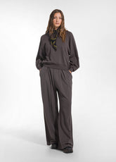 PANTALONI CON PINCES MARRONE - COCOA BROWN | DEHA