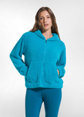 FELPA CON ZIP E CAPPUCCIO IN PILE LEGGERO OTHER - Felpe e Maglie | DEHA
