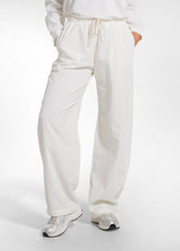 COMPLETO POLO E PANTALONE MORBIDO IN VELLUTO MILLE RIGHE BIANCO - | DEHA