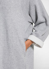 ABITO POLO IN FELPA ORGANICA GRIGIO - Leisurewear | DEHA