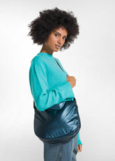 METALLIC SHOULDER BAG - GREEN - Activewear | DEHA