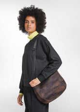 BORSA A SPALLA IN SCUBA ALLOVER OTHER - Activewear | DEHA