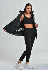 GIUBBOTTO SPORTIVO IMBOTTITO NERO - BLACK | DEHA