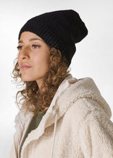 BERRETTO SOFFICE LUREX NERO - BLACK | DEHA