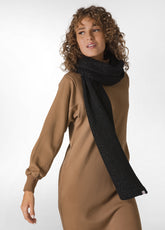 SCIARPA SOFFICE LUREX NERO - BLACK | DEHA