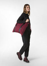 SHOPPING BAG TRAPUNTATA ROSSO - Archive Sale | DEHA