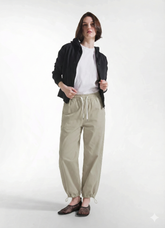 PANTALONE MAGNUM IN POPLIN LEGGERO BEIGE - BEIGE | DEHA