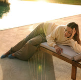 Long Dress In Crinkled Viscose Effect - Green - PEACOCK GREEN | DEHA