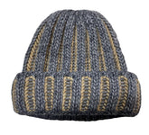 TWO-TONE WOOL AND ALPACA HAT, GREY - Accessories - Outlet | DEHA