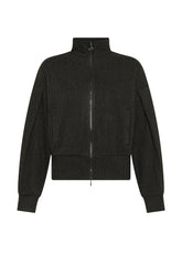 GIACCA IN FELPA GESSATA NERO - Felpe e Maglie - Outlet | DEHA