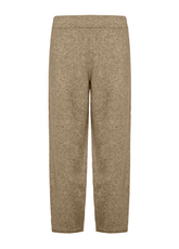 PANTALONE LOUNGE IN MAGLIA CARROT FIT MARRONE - GLACE' BROWN | DEHA