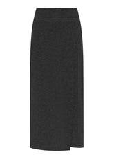 GONNA BICOLORE A PORTAFOGLIO NERO - BLACK | DEHA