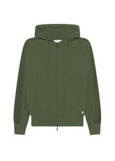 KAPUZEN-SWEATSHIRT MIT REISSVERSCHLUSS - GRUEN - Strickwaren - Outlet | DEHA