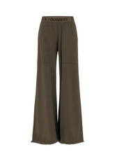 PANTALONE MAGNUM IN JERSEY MARRONE - COFFEE BROWN | DEHA