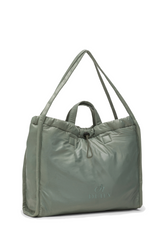 SHOPPER BAG - GREEN - SAGE GREEN | DEHA
