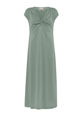 ABITO MEZZA MANICHETTA IN MODAL VERDE - Outlet | DEHA