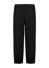 PANTALONE LOUNGE IN MAGLIA CARROT FIT NERO - Archive Sale | DEHA