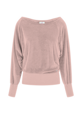 CHENILLE LOUNGE SWEATSHIRT - PINK | DEHA