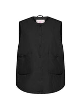 GILET OVERSIZE LEGGERO IMBOTTITO NERO - Giacche e Giubbotti | DEHA