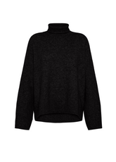 PULLOVER LOUNGE COLLO ALTO NERO - Felpe e Maglie - Outlet | DEHA