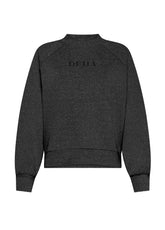 WARMES LUREX-SWEATSHIRT MIT RUNDHALSAUSSCHNITT - S - Strickwaren - Outlet | DEHA