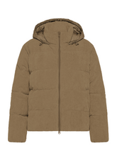 GIUBBOTTO IMBOTTITO IN VELLUTO MARRONE - Giacche e Giubbotti - Outlet | DEHA