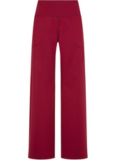 GERADE GESCHNITTENE HOSE AUS RECYCELTER MIKROFASE - Hosen - Outlet | DEHA