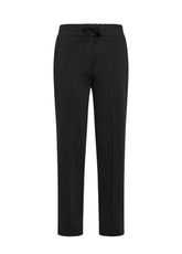 GERADE HOSE AUS STRETCH-GABARDINE - SCHWARZ - Jogginghose | DEHA