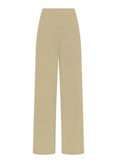 PANTALONE IN MAGLIA LUREX BEIGE - BEIGE | DEHA