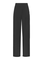STRAIGHT TROUSERS IN BLACK SOFT TOUCH MODAL - DEHA ESSENTIALS | DEHA