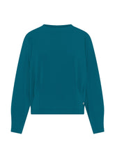 MODAL CREW NECK SWEATSHIRT BY DEHA - GREEN - Sweaters | DEHA