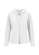 LIGHTWEIGHT CORE FULL-ZIP HOODIE WHITE - Leisurewear | DEHA