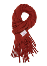 FRINGED SOFT SCARF - ORANGE - Accessories - Outlet | DEHA