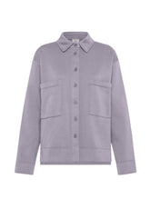 CAMICIA IN FELPA COMFY VIOLA - Archive Sale | DEHA
